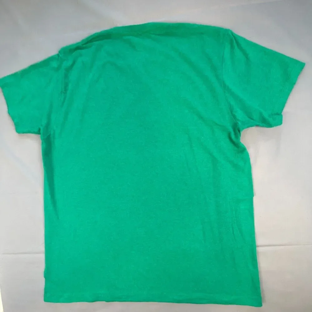 Nickelodeon Rugrats Reptar Graphic T-Shirt Green Men Size L Short Sleeve Tee